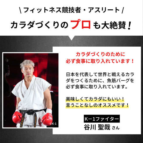 【初回限定:送料無料】〈筋肉を育てる〉魚筋バーグ お試しセット【※ お一人様2セットまで】